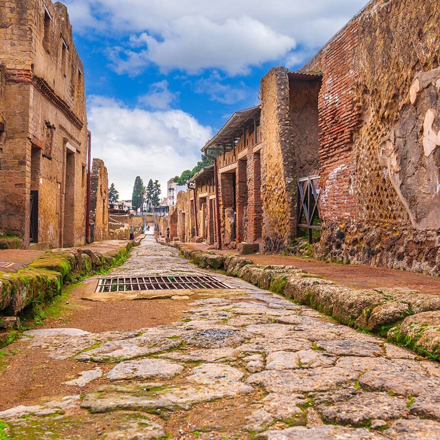 Authorized guide in Herculaneum