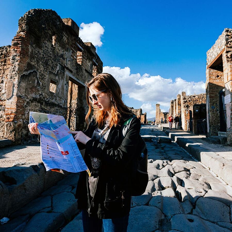 Transfer from Naples to Pompeii and the Mann Museum