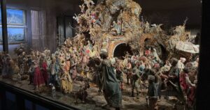 Discover the Royal Nativity Scene in the elliptical room of the Royal Palace of Caserta