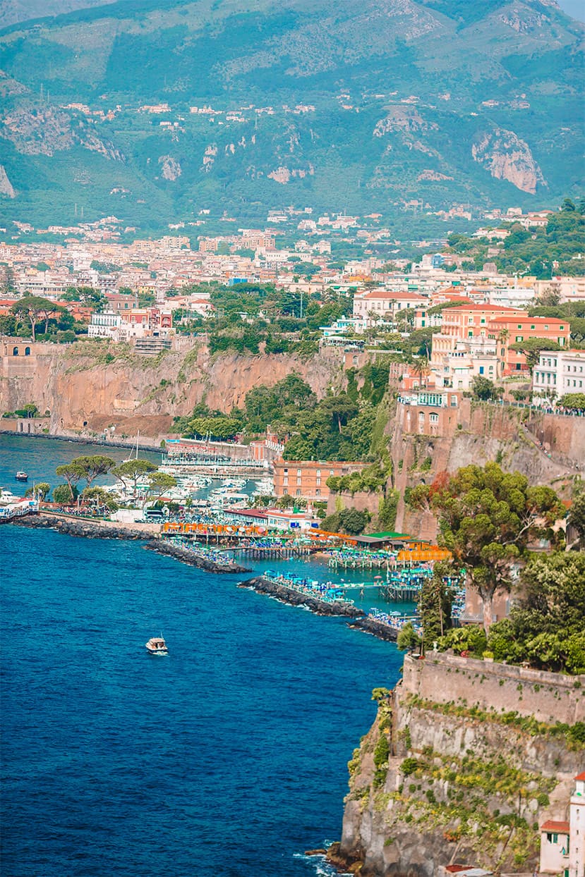 Half day by Boat from Sorrento See Amalfi Coast Private Tours