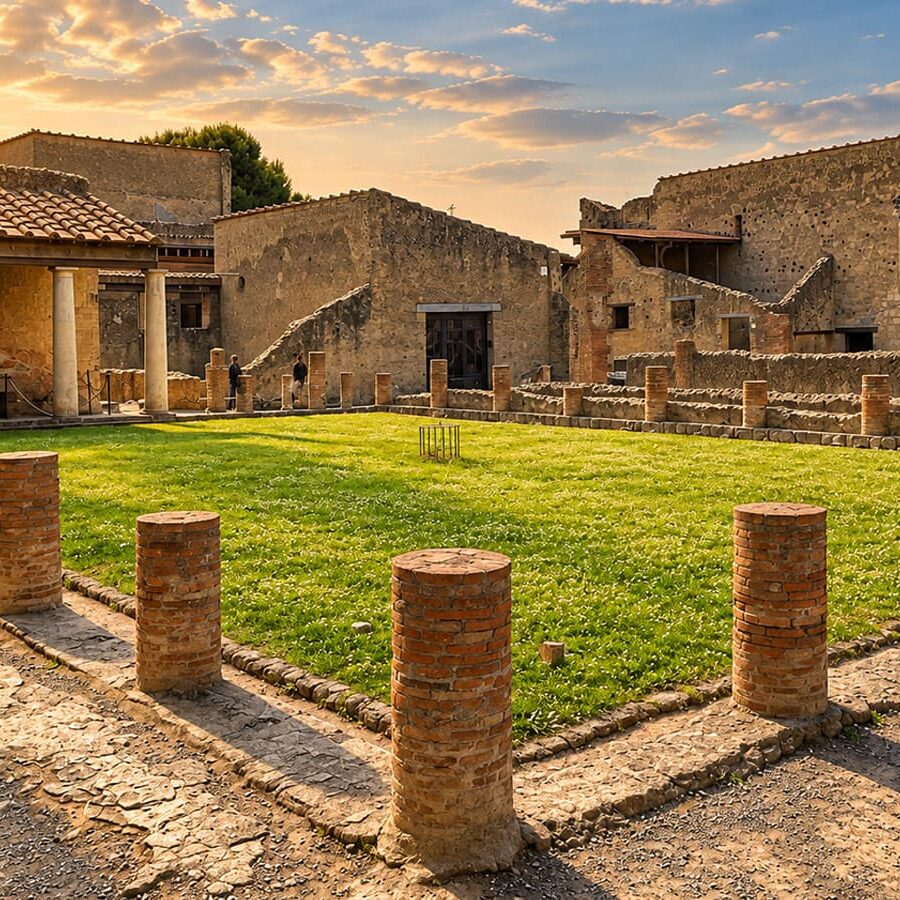 Herculaneum & Vesuvian Winery All-Inclusive Experience from Naples