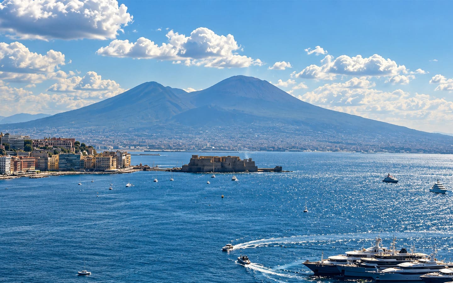Rome to Naples with Transfer in Pompeii al linclusive